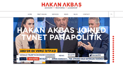 Desktop Screenshot of hakanakbas.com